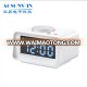 Digital alarm table LCD clock radio for hotel