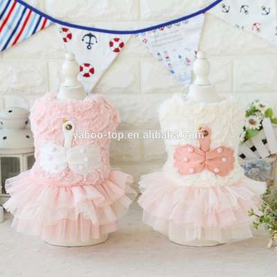 Puppy Pet Dog Dress Lace Skirt Cat Princess Dress Small Dog Clothes Clothing